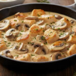 Chicken with Cream & Mushrooms